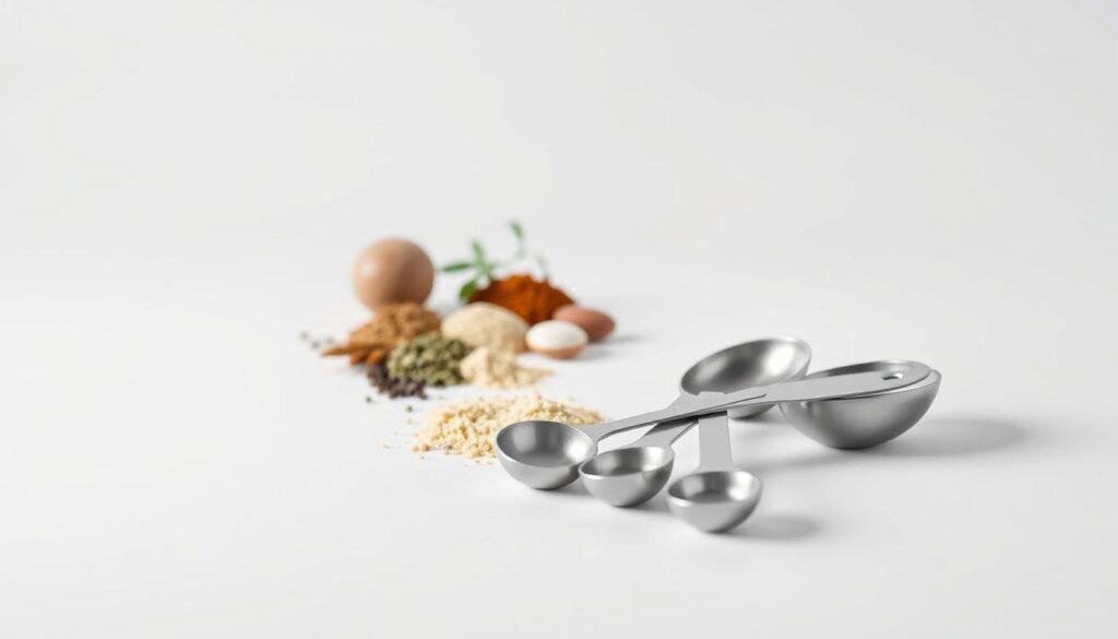 aplicações práticas colheres medidoras