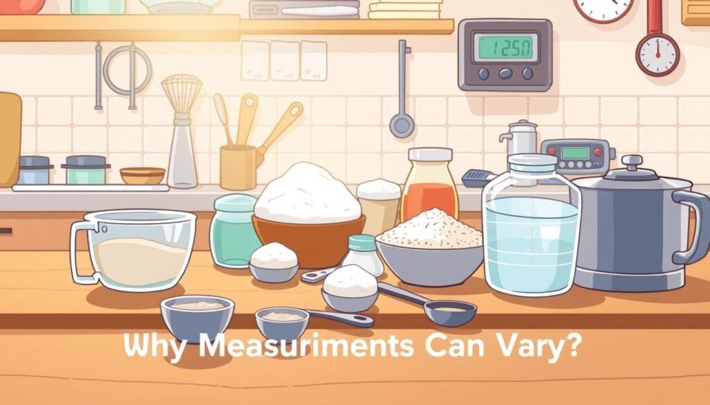 fatores que influenciam as medidas na cozinha