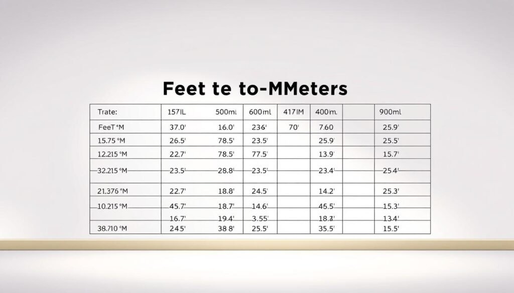 tabela conversão pés metros tabela conversão pés metros